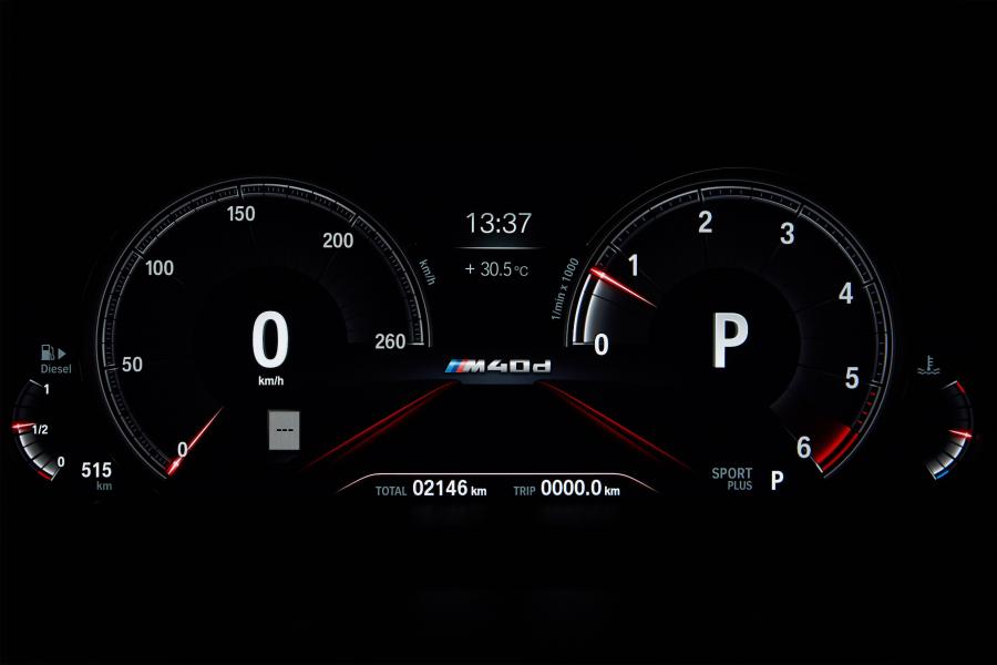 Панель приборов BMW X4 M40d (G02) 2018 года  (WW) (фото 200 из 213)